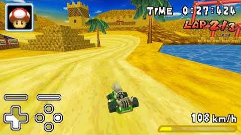 [MKDS] Desert Hills 1:09.375 (former WR)