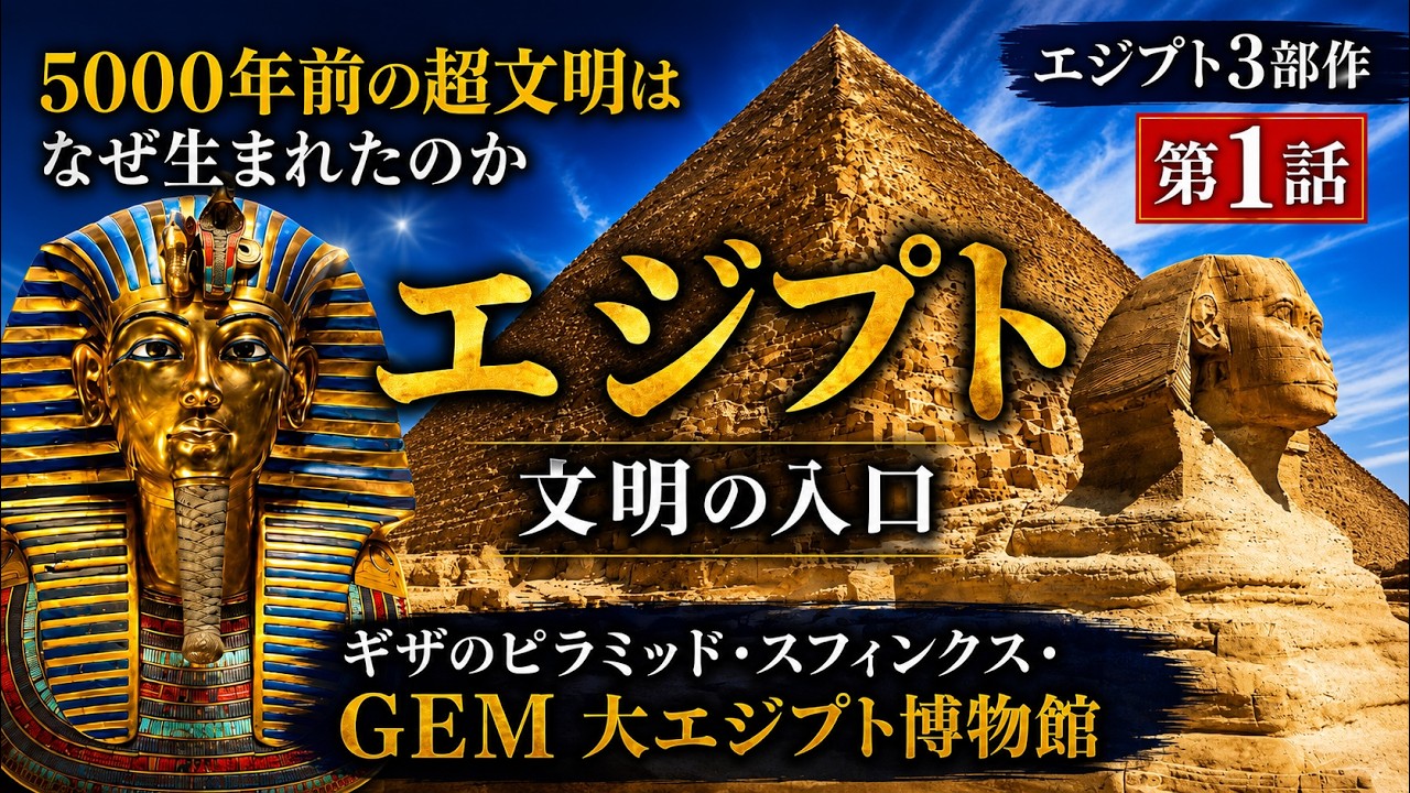 Egypt Trilogy Part 1] To the country that was the center of the