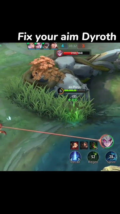 Hilda vs Dyroth haha😂 #shorts #shortvideo #mobilelegends #hildagameplay
