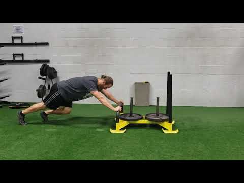 Low Sled Push