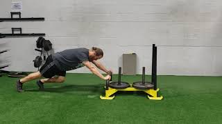 Low Sled Push