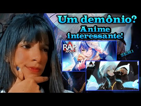 React 2EM1-Rap do Rimuru Tempest | A Furia do Slime! & Rimuru Tempest | O novo lorde demônio| Apolo