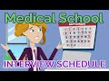 Medical School Interview Scheduling and Preparation Quiz
