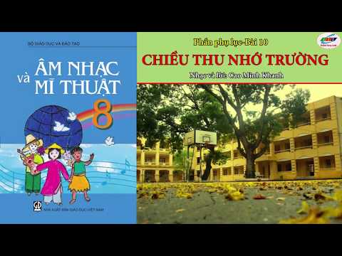 Video Chiều thu nhớ trường (karaoke) ||Âm nhạc lớp 8- Phụ... - YouTube