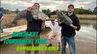 Catfish Tournament on the Rappahannock River (Blazin Kat Tournament Trail)