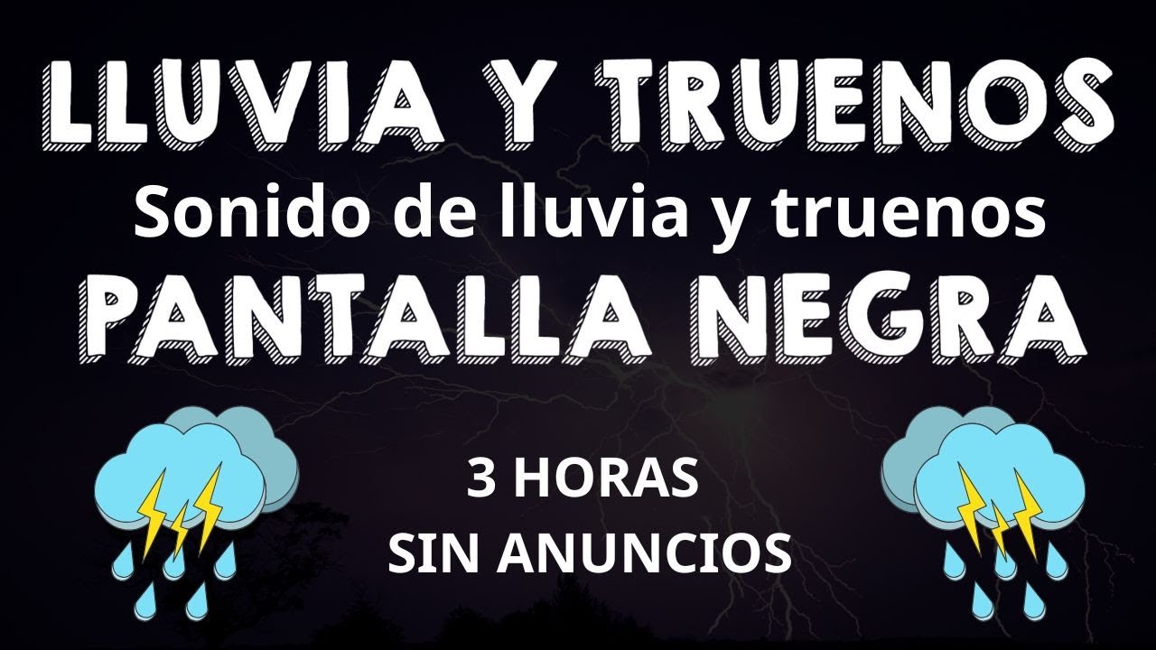 Sonidos De La Lluvia Y Los Truenos - Encuentra la Paz Interior en ...