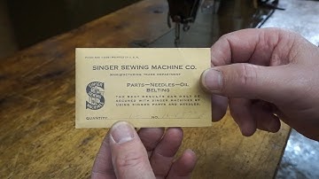 1939 Singer 31-15 Industrial Sewing machine vintage look servo power.