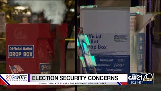 Fires set in drop boxes destroy hundreds of ballots in Washington and damage 3 in Oregon