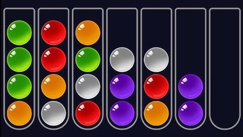 Ball Sort Puzzle - Color Game Level 21 To 25  Walkthrough Solution