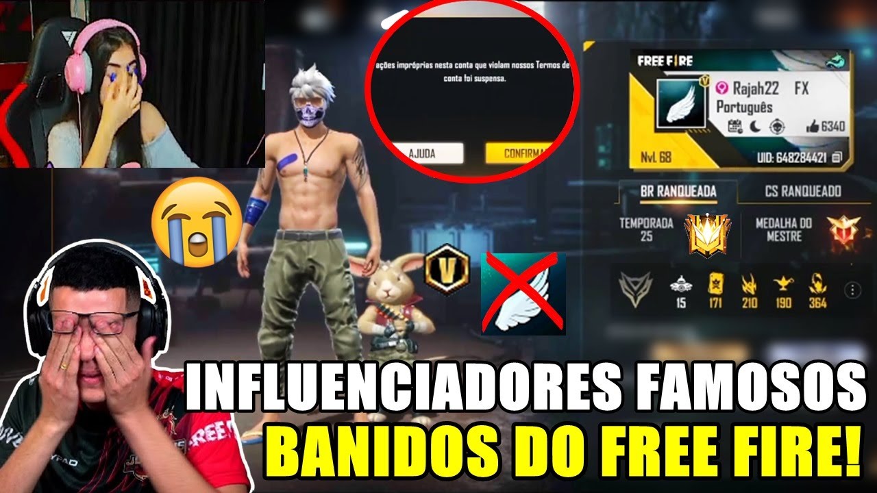 Free Fire bane 1,3 milhão de jogadores para sempre por uso de hacks