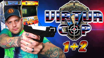 Virtua Cop 1 & 2 Light Gun Video Game Emulation | Forgotten Favorites Episode #8 | RetroPie Guy