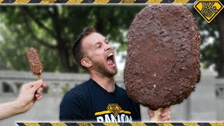 Is This the World's Largest Ice Cream Bar? TKOR Attempts The Biggest Ice Cream In The World!