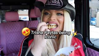 Trisha Paytas being iconic for 3 minutes and 51 seconds straight