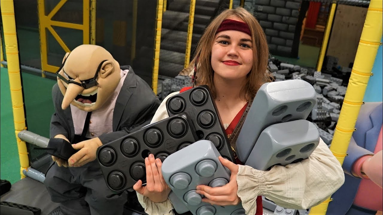 Rødspætte og Dr. Træls leger i Abeland