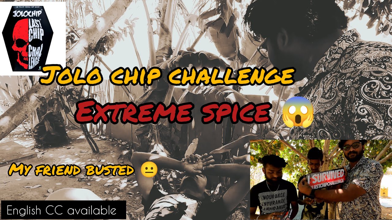 JOLO chip challenge 😱 Telugu Don't try this PSD SPEAKS