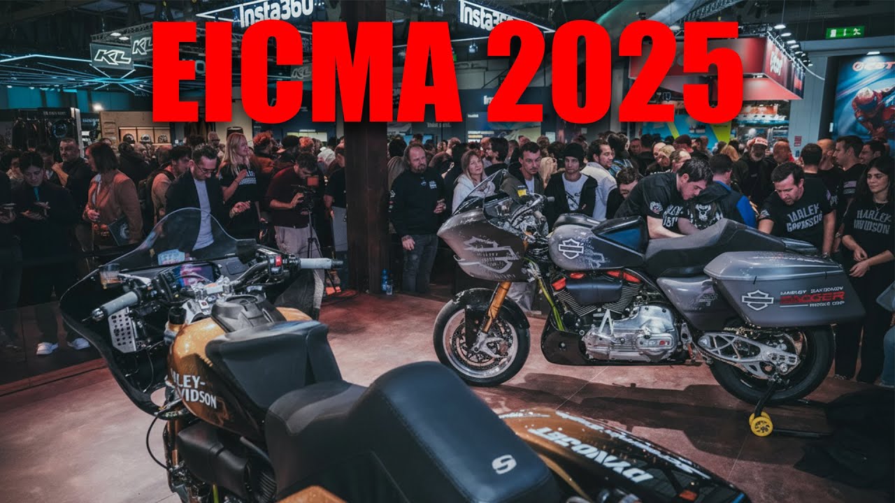 Выставка EICMA 2025 выявила 50-летний технологический разрыв Harley (сравнение Honda и Harley)