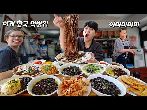"This is only 3,000 won?!" A Polish YouTuber shocked by a food frenzy at a 34-year-old, budget-fr...