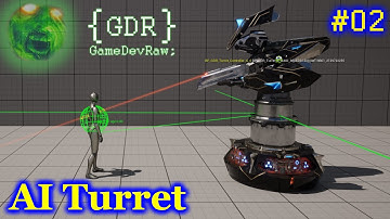 Behavior Tree and Blackboard - Turret #2 - Multiplayer AI in Unreal Engine - UE 5 tutorial