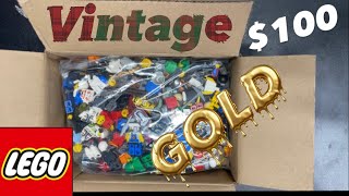 On A Roll!  $100 Almost 2 lbs of Vintage LEGO GOLD