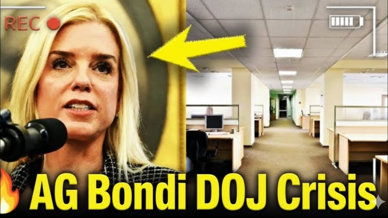 AG Bondi DOJ Crisis Explained