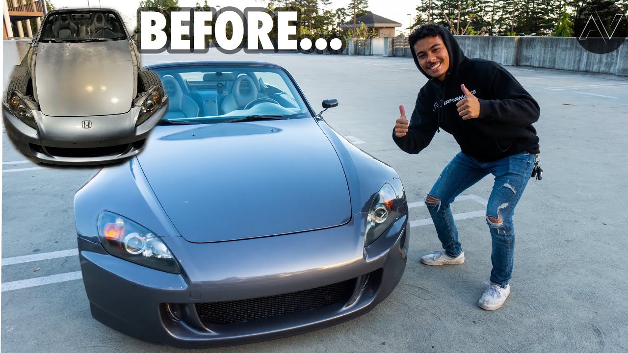 PROJECT S2000 GETS RARE PAINT JOB! YouTube