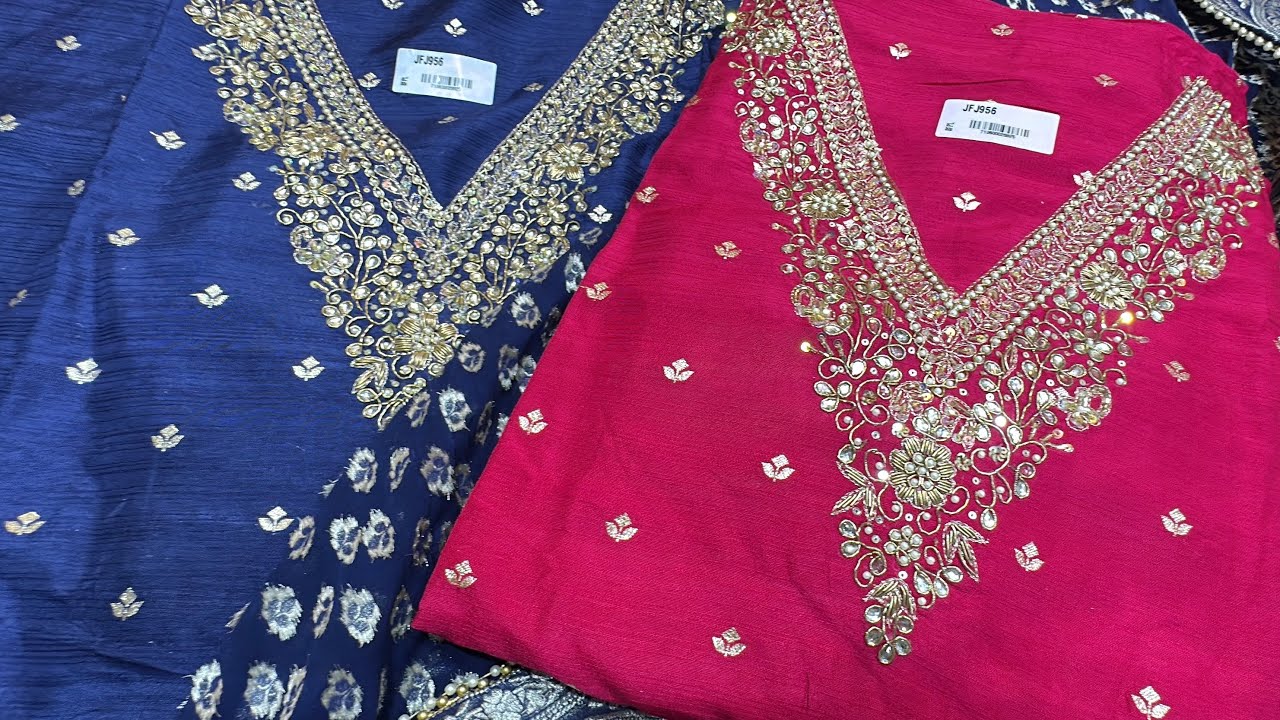 NEW DESIGN Amir Suit Collection | Designer Handwork Suits | Chandni Chowk Wholesale