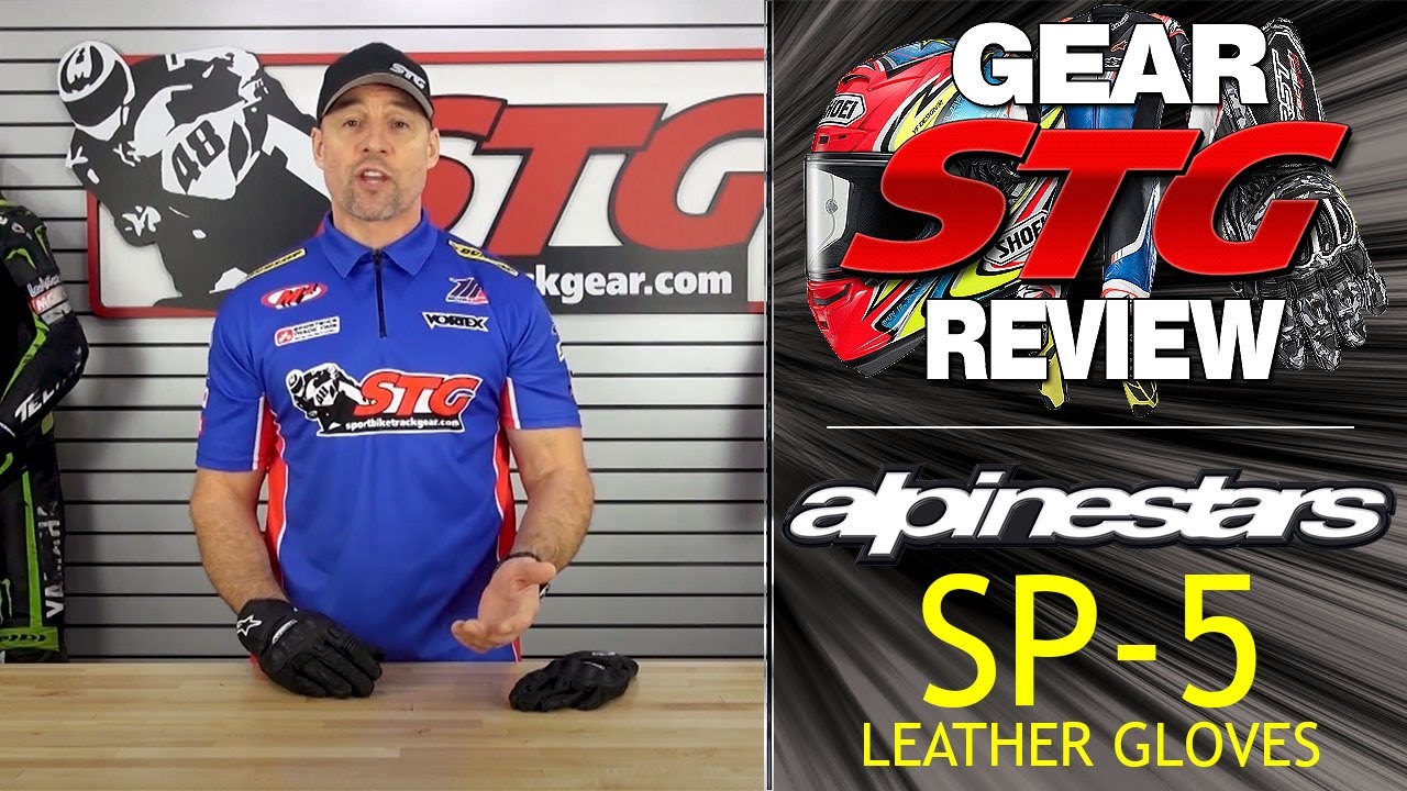 Alpinestars SP-5 Leather Glove Review | Sportbike Track Gear - YouTube
