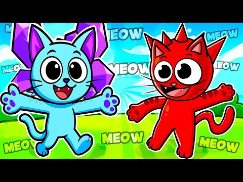 We BECAME a CAT FAMILY on Roblox!