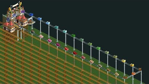 [Former record] RCT2 - 12 Years Of Suffering - Longest roller coaster ever created