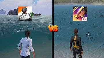 BGMI vs Free Fire Max - Details and Physics Comparison 2024