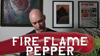 Red Fire Flame Pepper