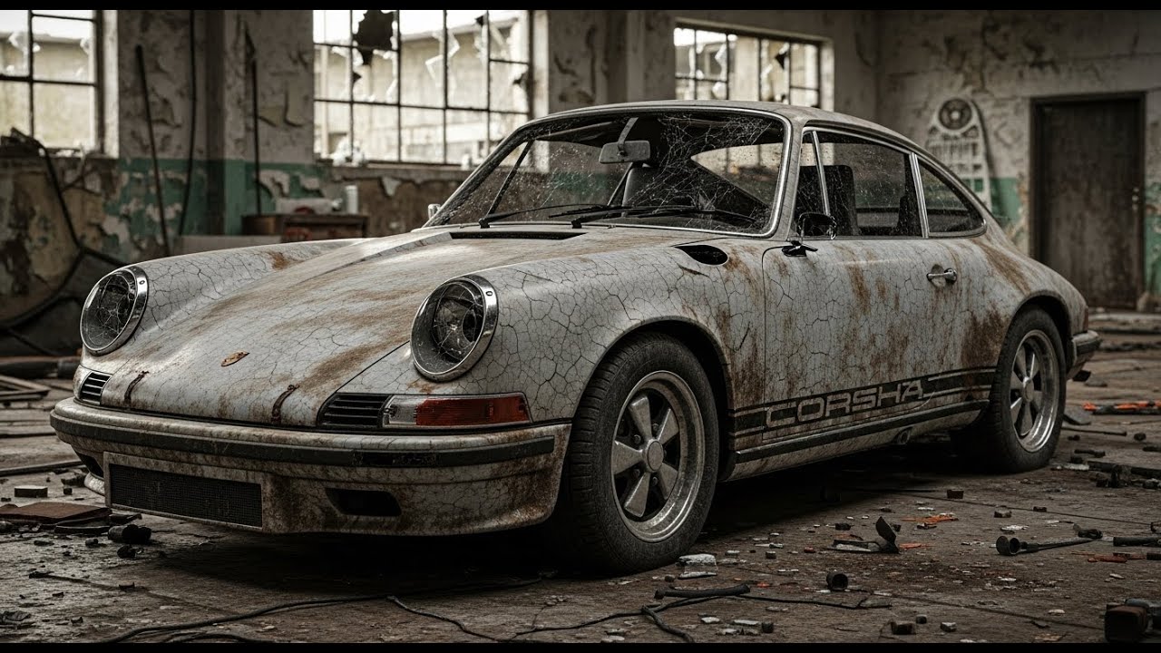 ASMR Car Restoration Full Rebuild of Porsche 911 Carrera RS 1973 from Old Condition to Looking New