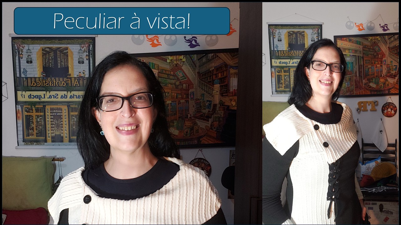 Diz que que essa blusa da não lembra o estilo da Cruela Cruel...