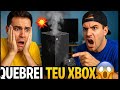 Trolei meu amigo falando que estraguei o Xbox Series X dele! #Xbox #Trolagem #Series X