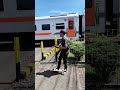 Mainan Palang Pintu Panjang Membuka Bersamaan Dengan Palang Pintu Aslinya #palangpintukeretaapi