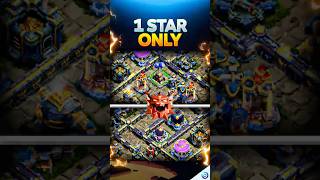 This TH18 PRO Legend Base Forces 1-Star Defenses!