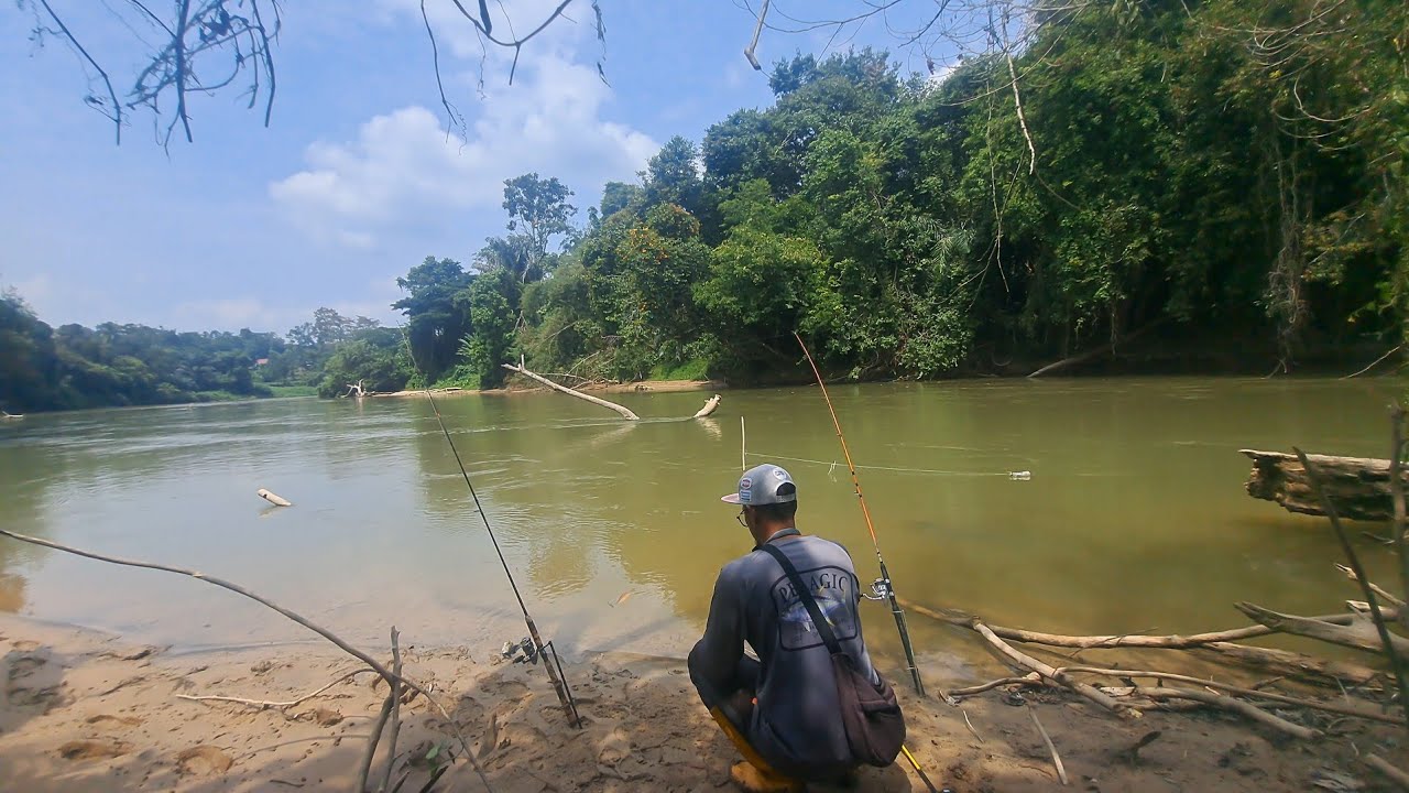 Spot cantik ada ikan ke?? | sungai jelai kuala lipis pahang #wms-327