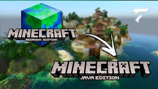 Minecraft: How to convert a Bedrock world in Java Edition | Tutorial
