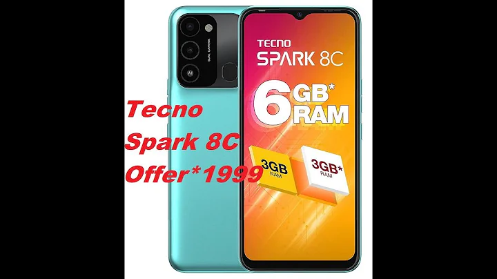 Tecno Spark 8C Turquoise Cyan (3GB+64GB) |Upto 6GB RAM |90Hz Refresh Rate |6.6" HD+ Display |5000mAh