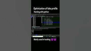 fake profile Making with faker module in python............#latestshorts #hacker #python #trending