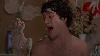 An American Werewolf in London: First werewolf transformation (HD CLIP)