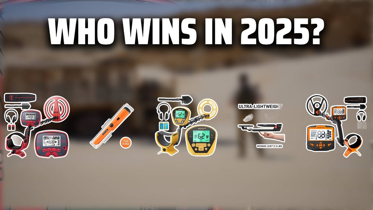 The Top 5 Best Gold Detector in 2025 - Must Watch Before Buying!