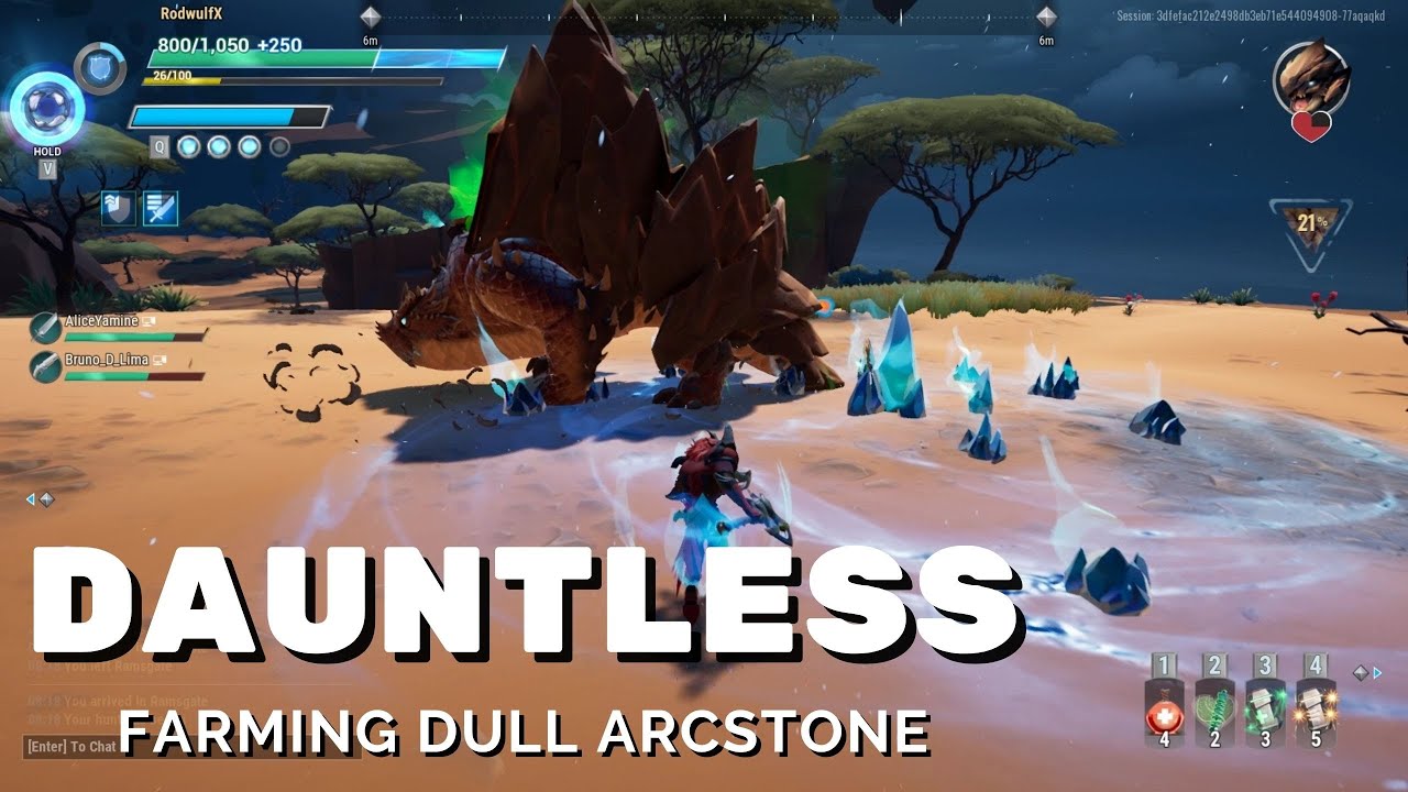 Dauntless Farming Dull arcstone