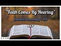 The Holy Bible-Audio Reading: DEUTERONOMY : 19 - New Living Translation (Paraphrase) - 27.5.26