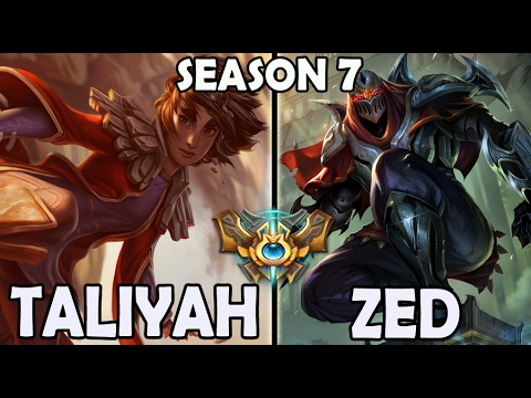 faker lol team SKT T1 Faker picks TALIYAH vs ZED - Ranked Challenger Korea