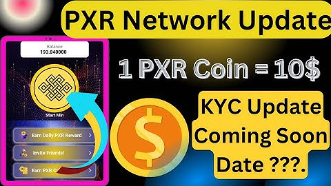 PXR Network Mining App New Update 🤑 1 Coin = 10$ 💰 free Mining