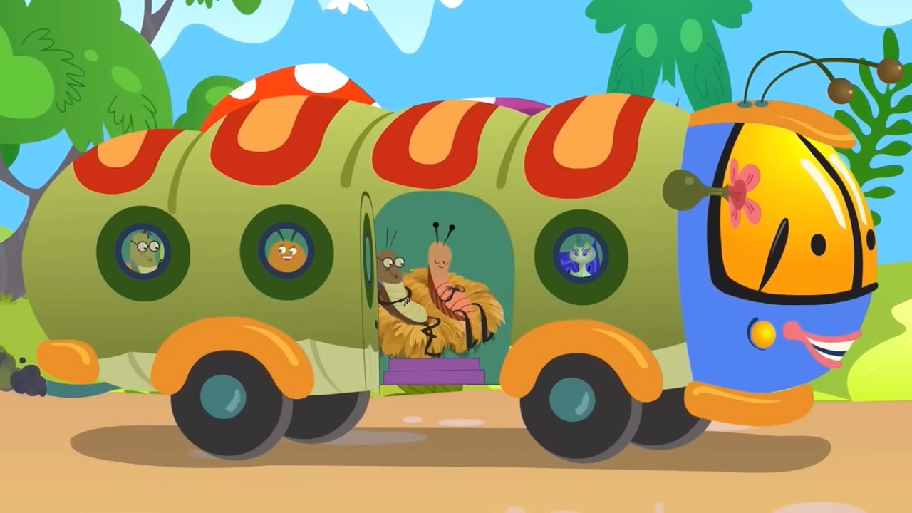 Wheels on the Bus | Popular Nursery Rhymes for Babies & Toddlers