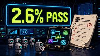 Agents' Last Exam: The 2.6% Reality Check
