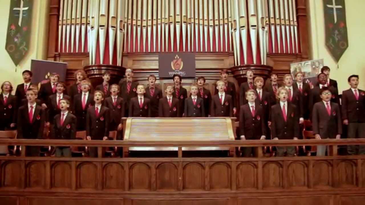 The Winnipeg Boys' Choir The National Anthem 'O Canada' YouTube