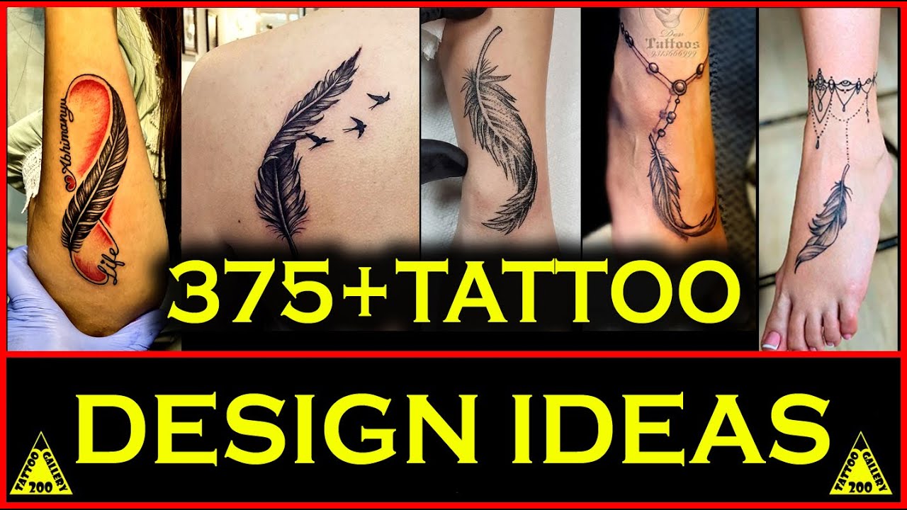 Feather Tattoo | Cute Feather | Small Feather | Tattoo for Girls | Realistic Tattoo | 3d Tattoo